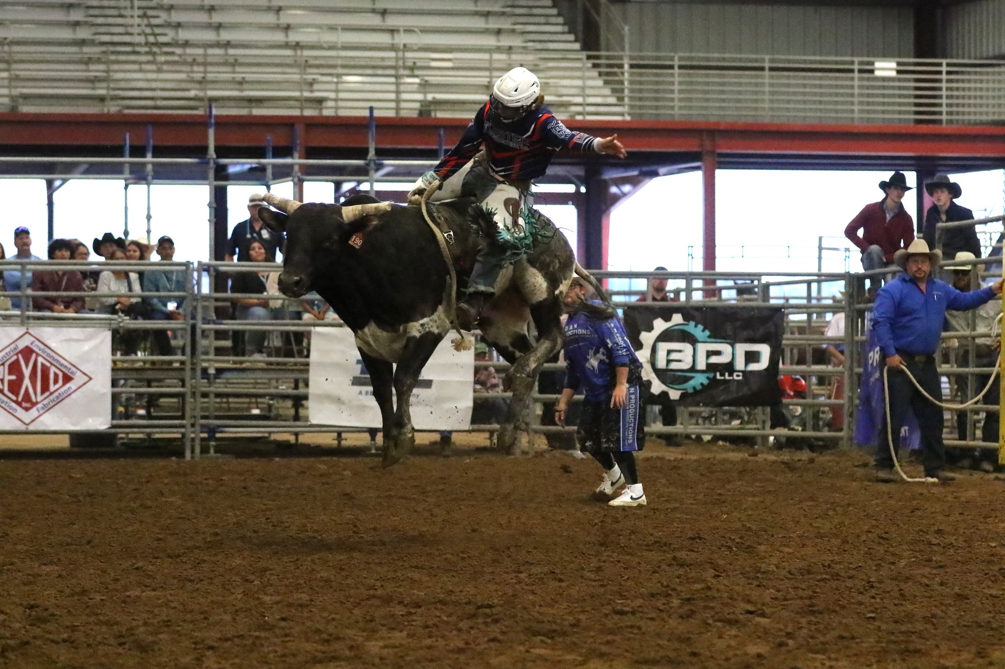 Red, White & Bulls Non-Profit. Support Your Veterans. 2024 Rodeo.